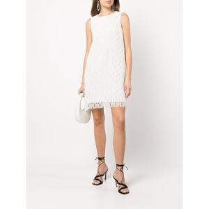 NWT Jason Wu Short Monogram White Lace Sheath Dress Size 0